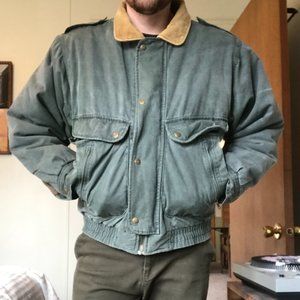 Santa Fe Trail vintage insulated bomber jacket